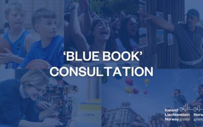 Launch of the ’Blue book’ Consultation: Your opportunity to shape the future of the EEA and Norway Grants.